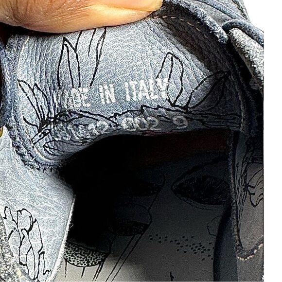 Paul Smith Blue Suede Wingtip Oxford Shoes US 9 M - Picture 11 of 13